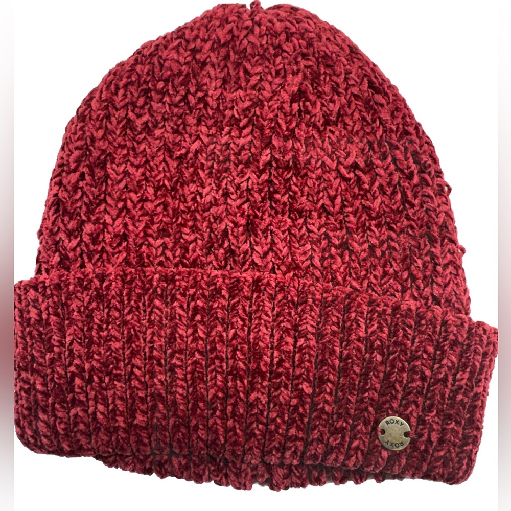 Roxy | Blizzard Beanie | One Size (S) | Women’s warm red head wear | Pre-owned